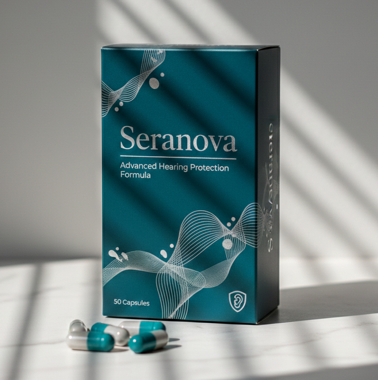 Seranova étrend-kiegészítő - 50 kapszula természetes hallásvédelemhez